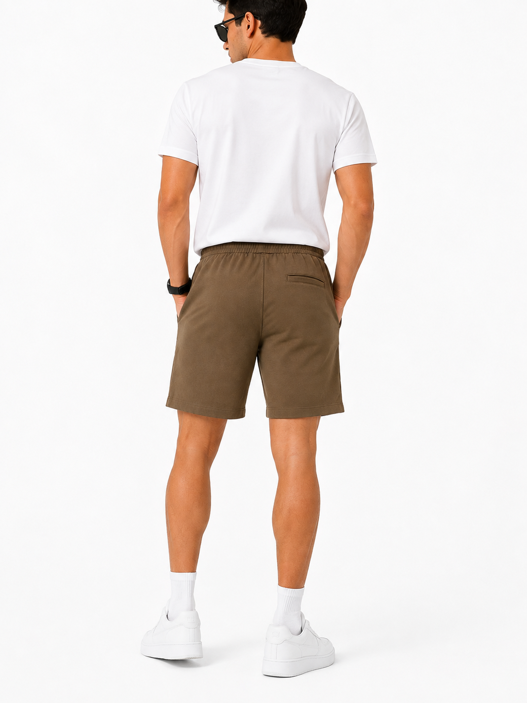 Soul Armor Men's Regular Fit Sports Shorts | Cotton Blend | Drawstring | 2 Side Pockets