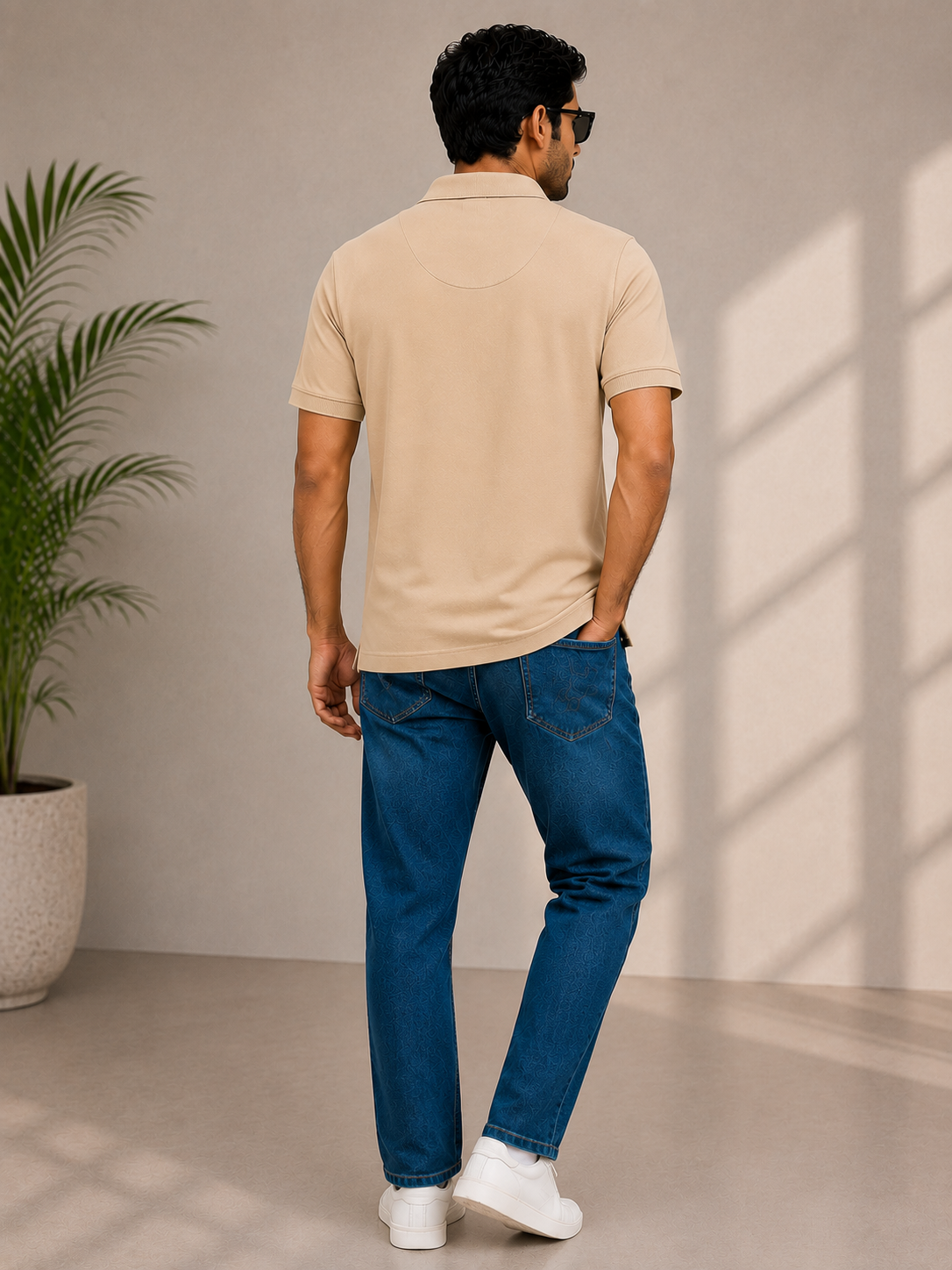 SOUL ARMOR Men's Solid Polo T-Shirt | Premium 95% Cotton Spandex Stretch Polo | Half Sleeve Casual Smart Wear | Regular Fit