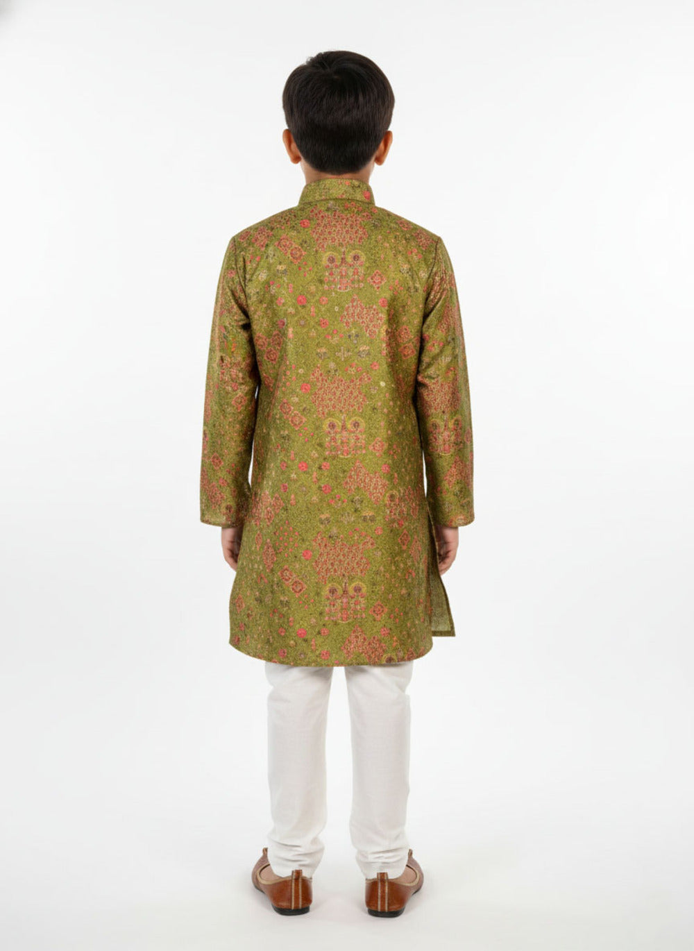 Elevate Classic Festive Kurta with White Pajama