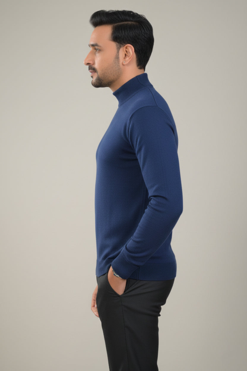 Raymond Full Sleeve Turtle Neck Pullover Sweater