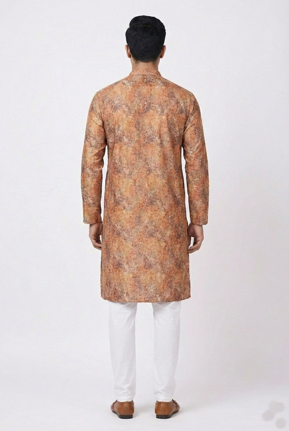 Soul Armor Mens Artistic Traditional Design Ethnic Kurta Set