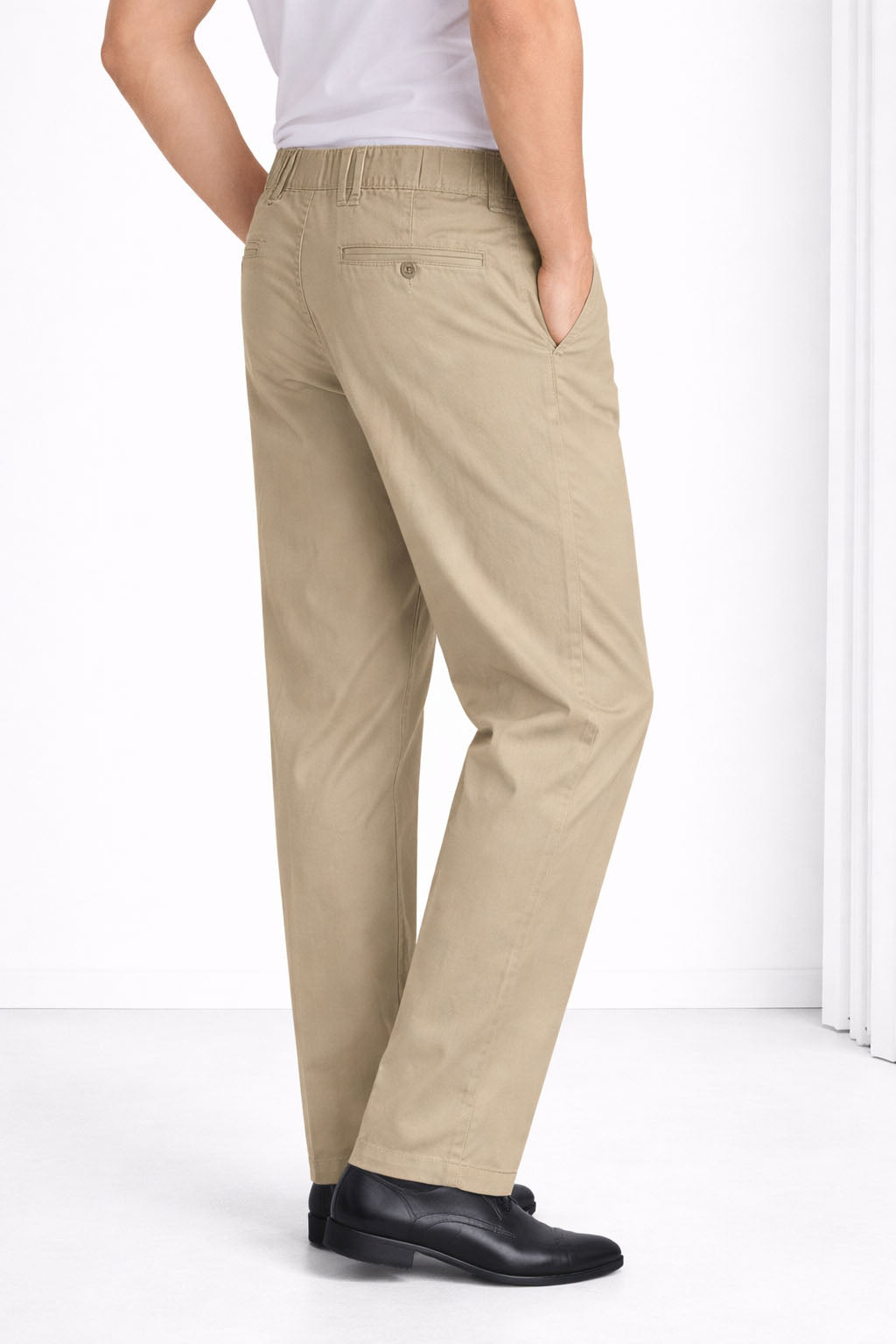 Beevee Mens Classic Solid Daily Wear Comfort Lower