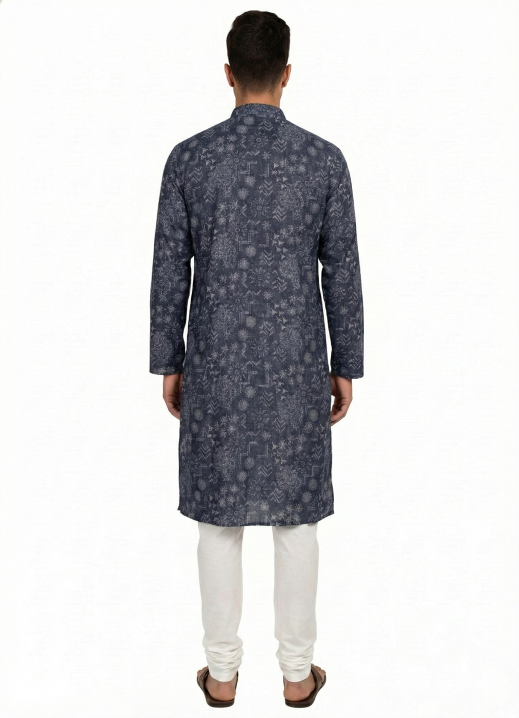 Soul Armor Mens Classic Royal Pattern Kurta Set