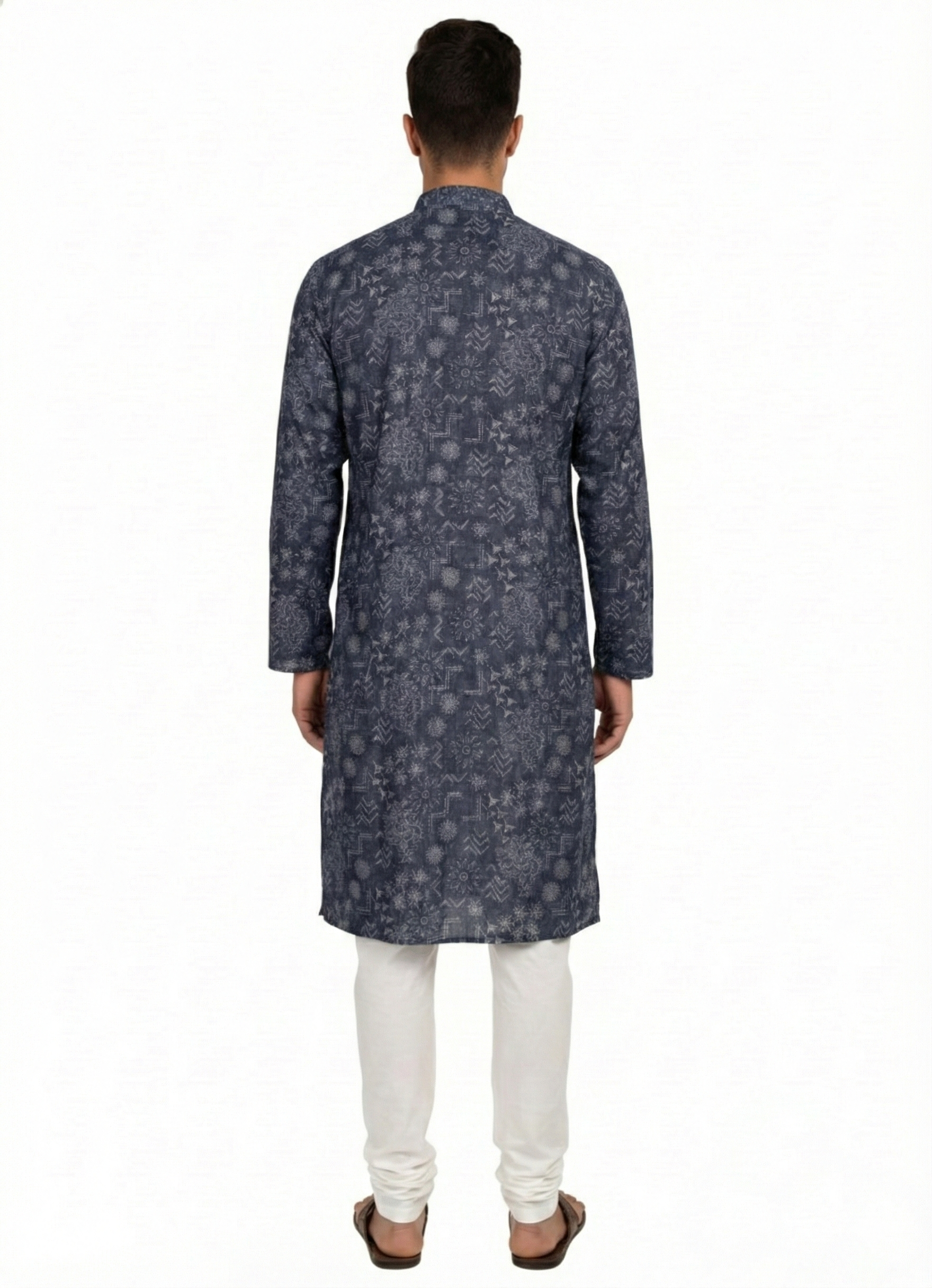 Soul Armor Mens Classic Royal Pattern Kurta Set