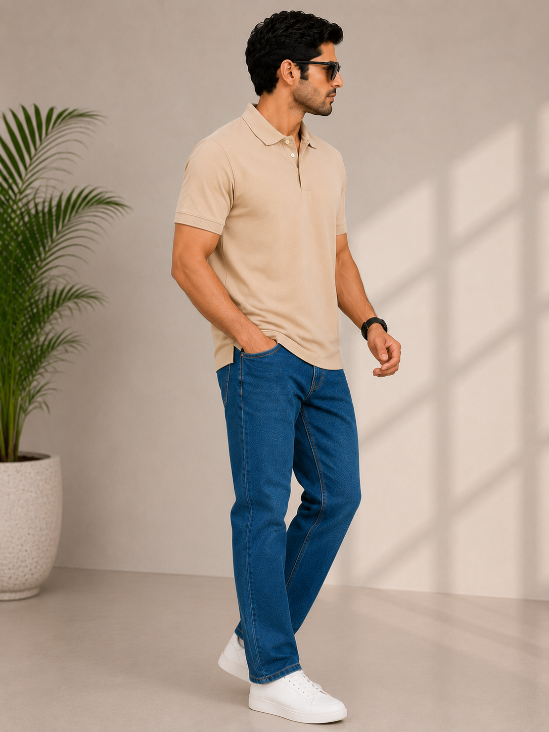 SOUL ARMOR Men's Solid Polo T-Shirt | Premium 95% Cotton Spandex Stretch Polo | Half Sleeve Casual Smart Wear | Regular Fit