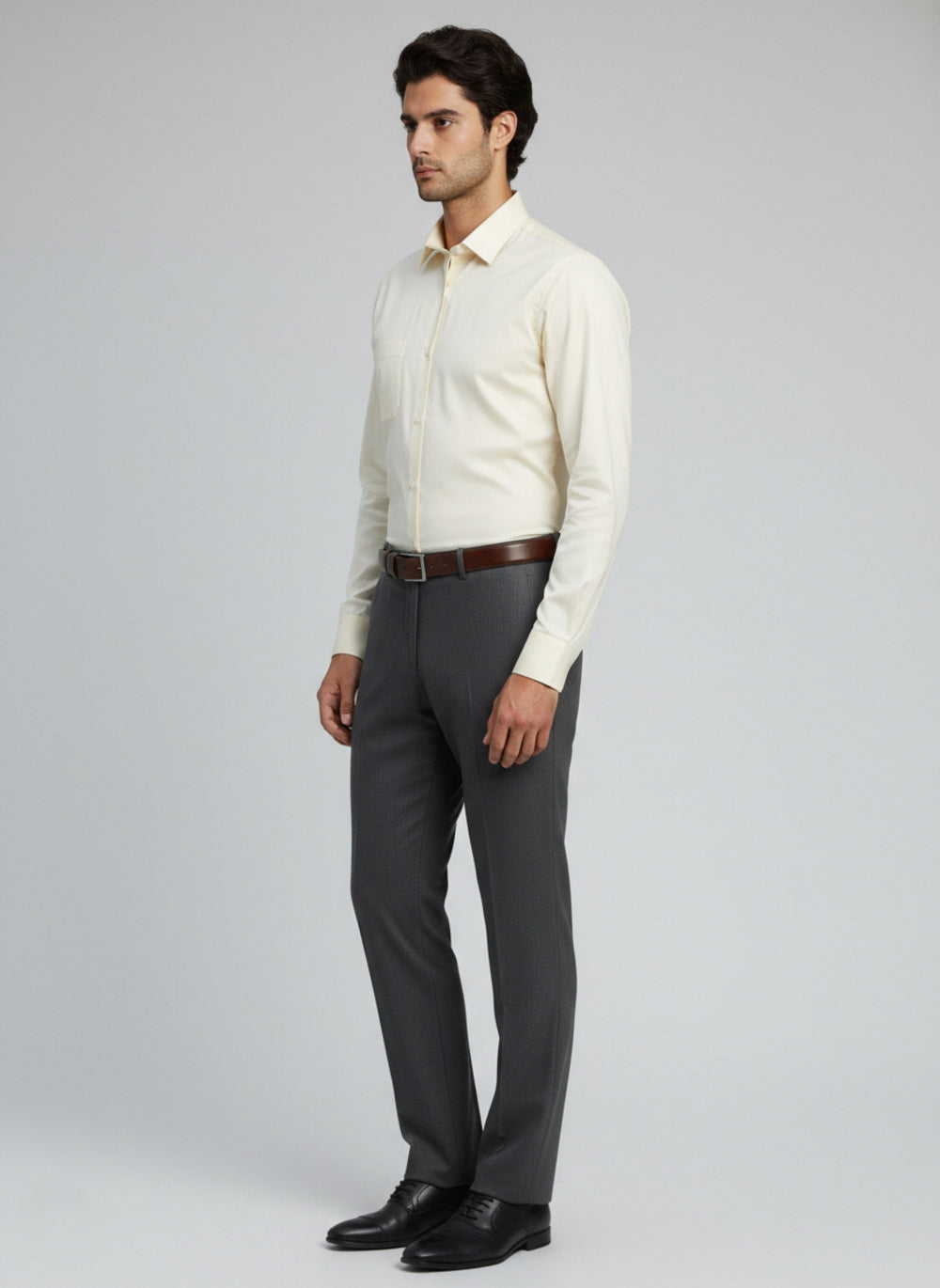 Soul Armor Solid Full Sleeve Classic Formal Shirt