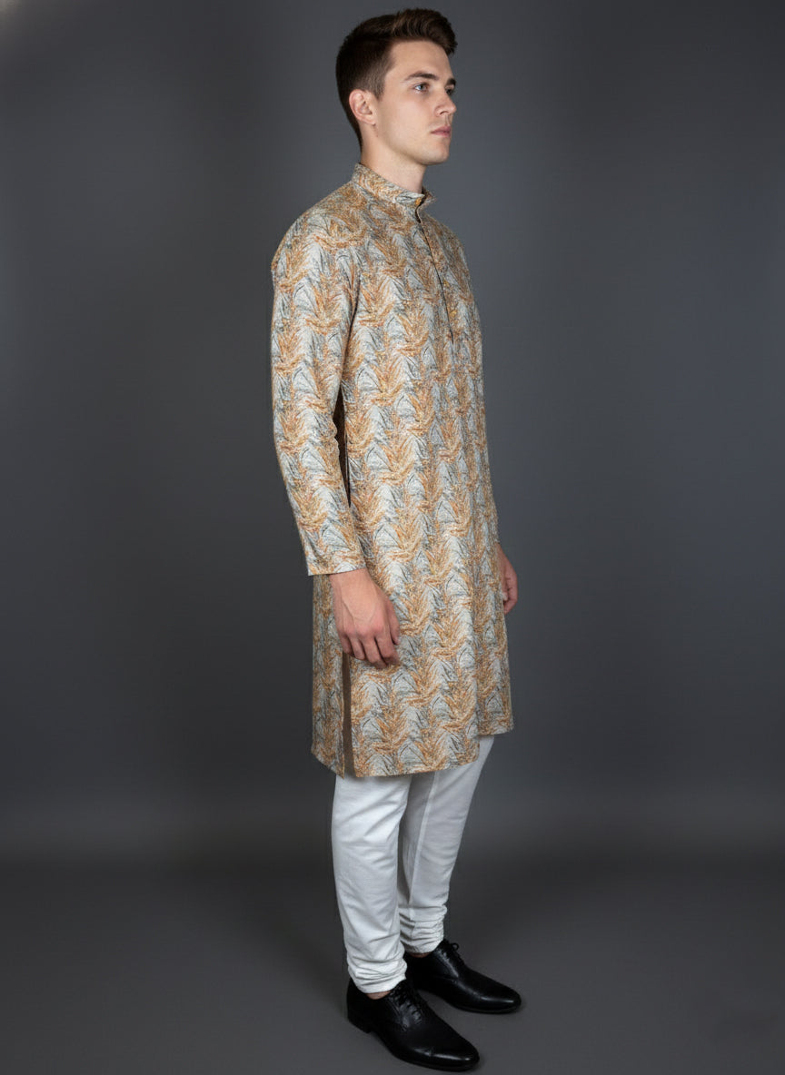 Soul Armor Elegant All-Over Printed Kurta Pajama Set
