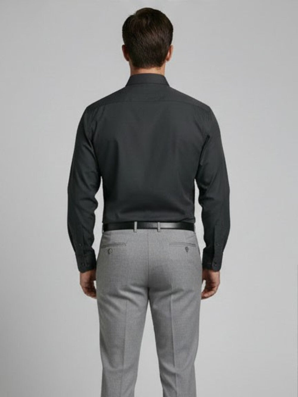 Soul Armor Classic Solid Textured Full Sleeve Shirt