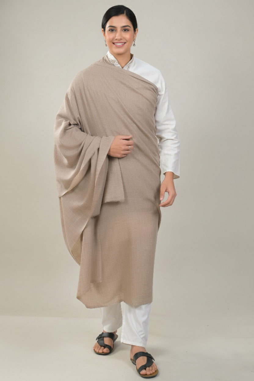 Elevate Classic Plain Woolen Shawl