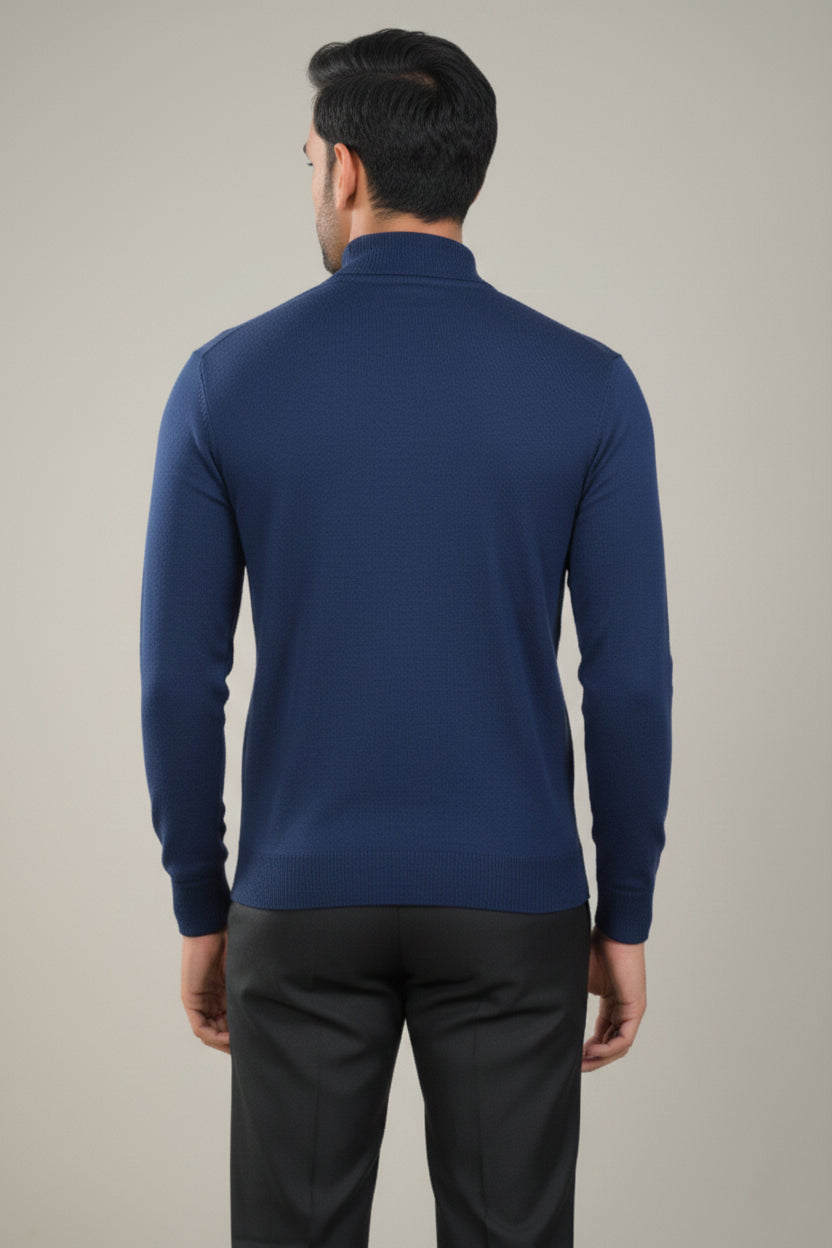Raymond Full Sleeve Turtle Neck Pullover Sweater
