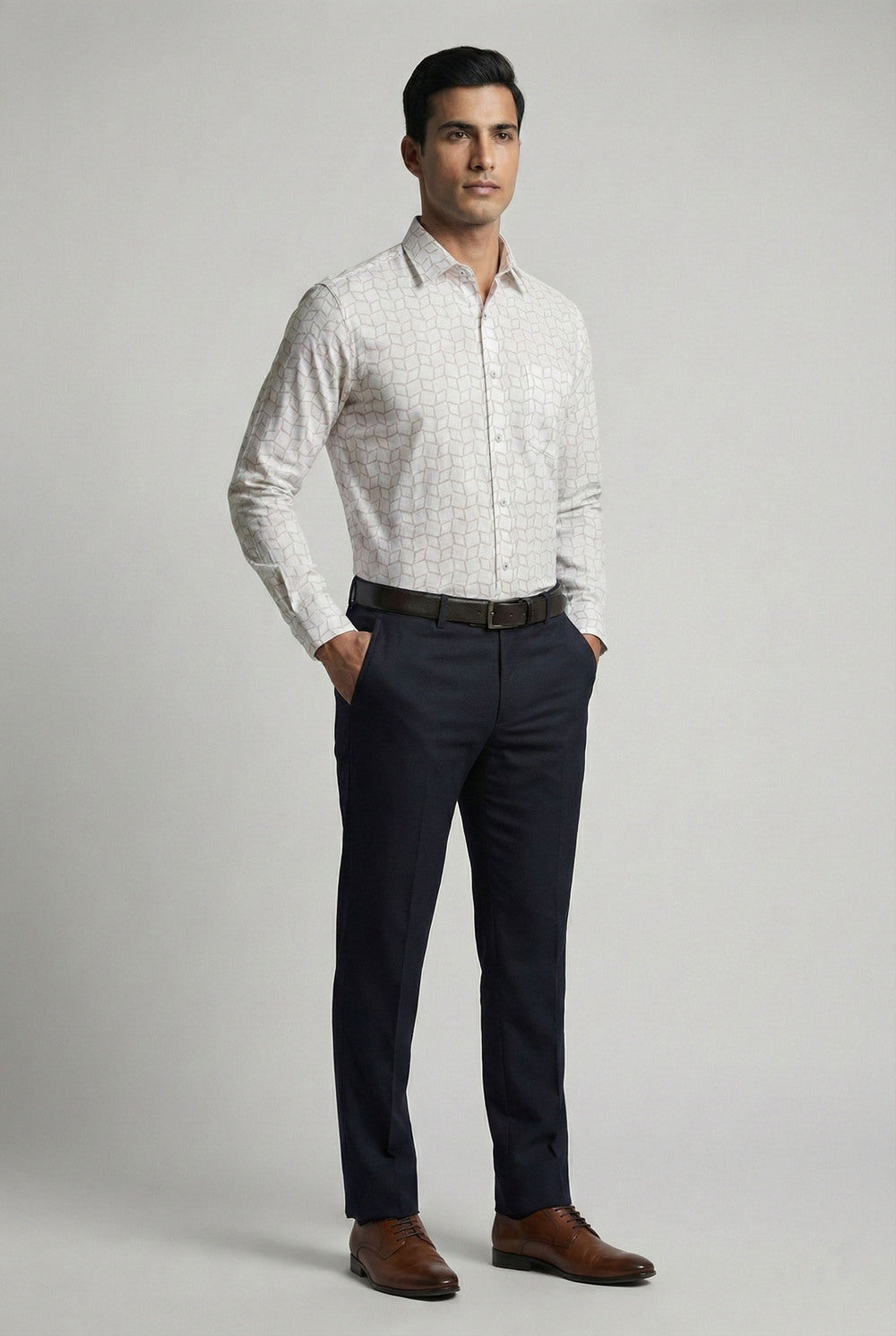 Soul Armor Contemporary Printed Casual Shirt