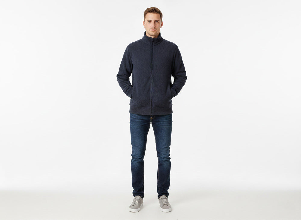 Soul Armor Mens Lightweight Polar Fleece Full Zip Jacket