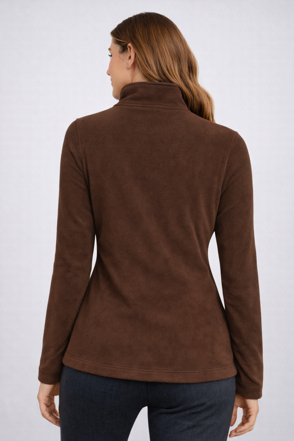 Soul Armor Solid Full Zip Fleece Winter Womens Jacket