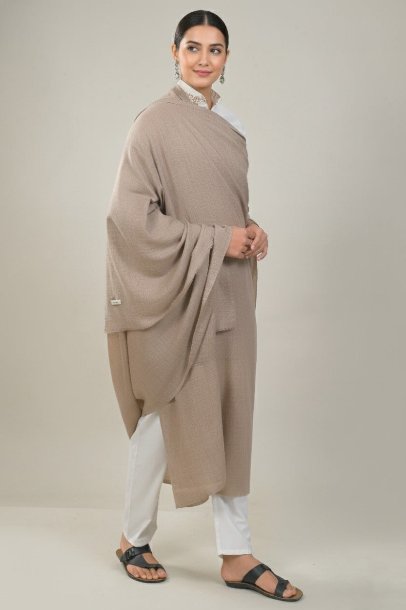 Elevate Classic Plain Woolen Shawl