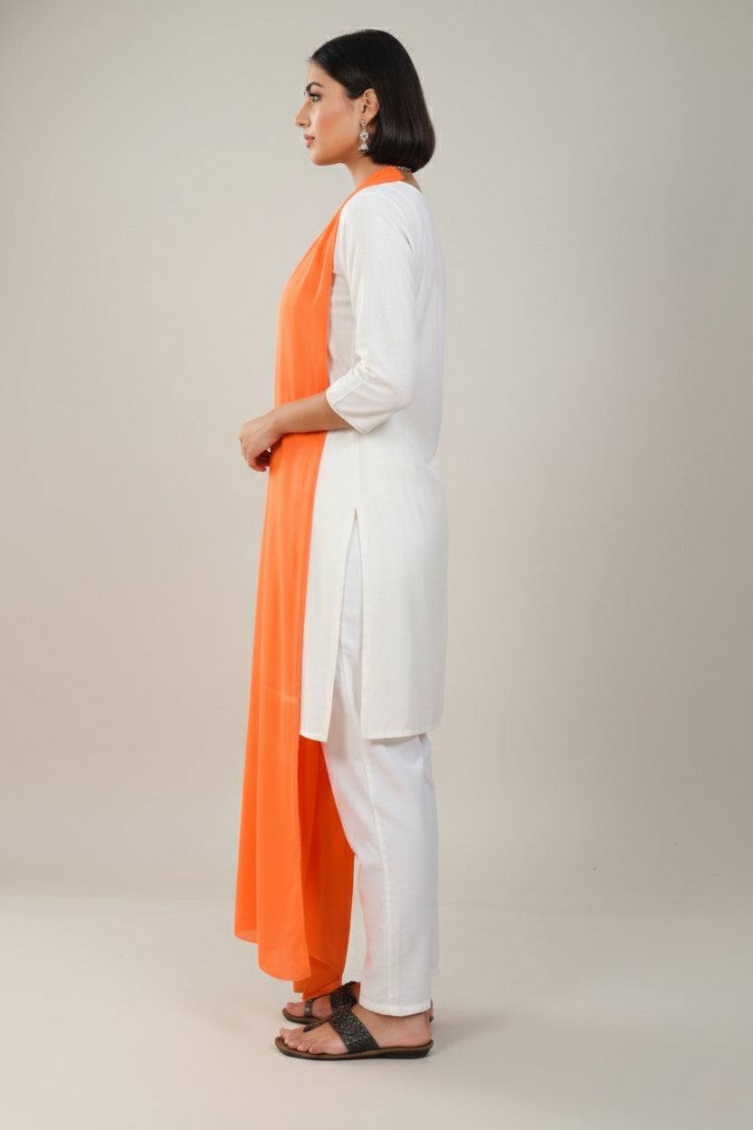 Elevate Elegant Solid Woolen Shawl