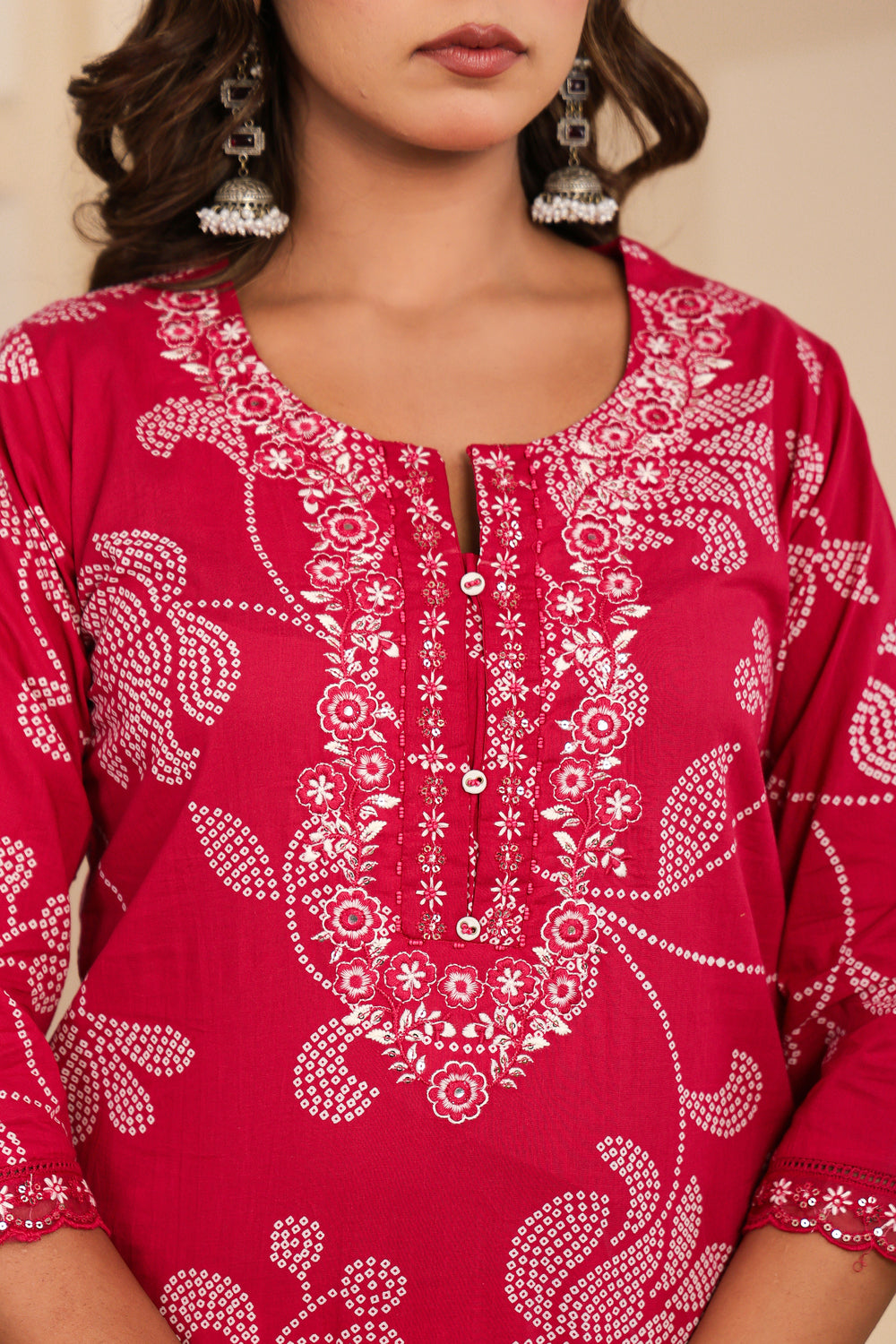 Soul Armor Floral Printed Kurta Pant Dupatta Set