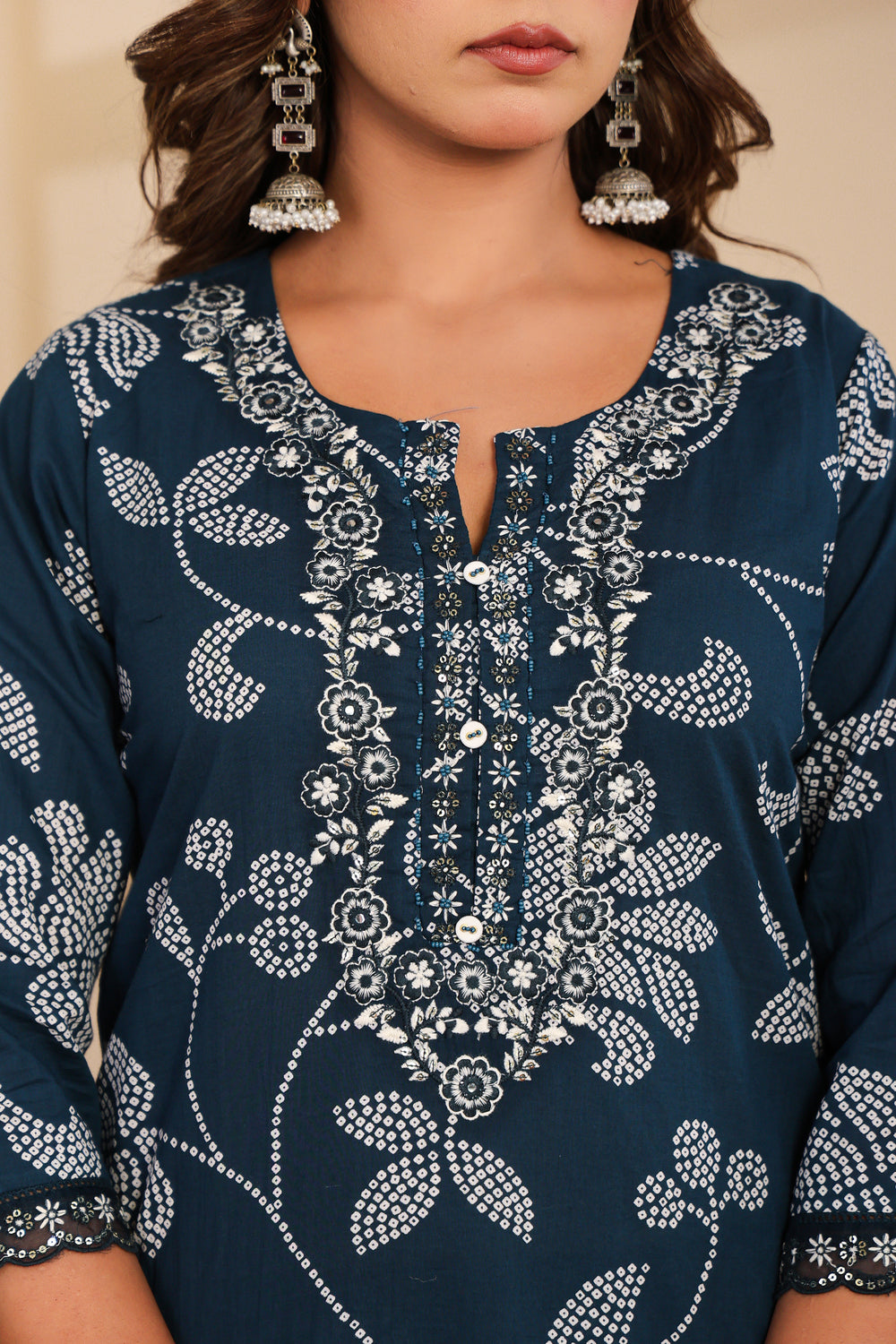 Soul Armor Floral Printed Kurta Pant Dupatta Set