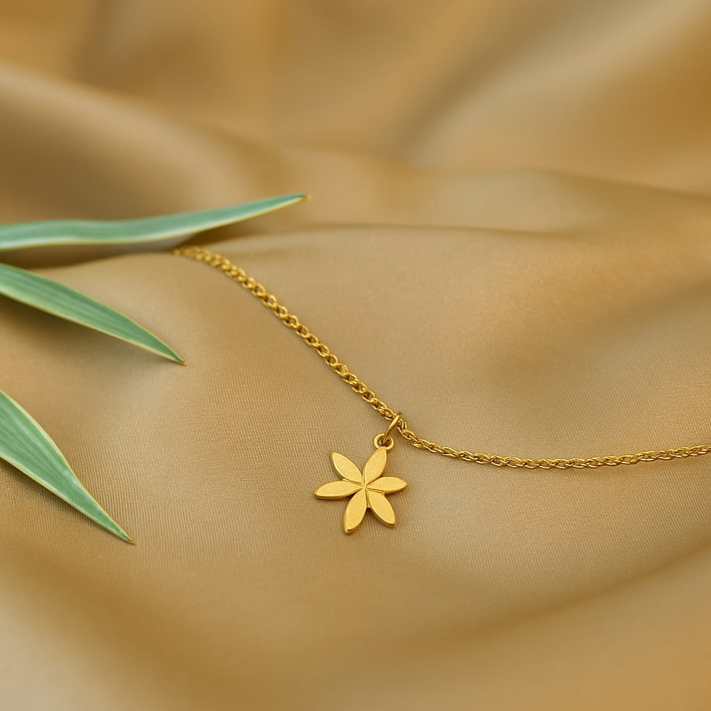 Flower Pendant Necklace