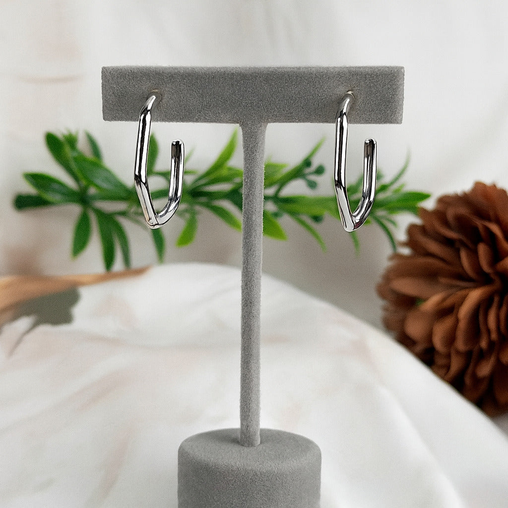 Irregular Hoop Earrings