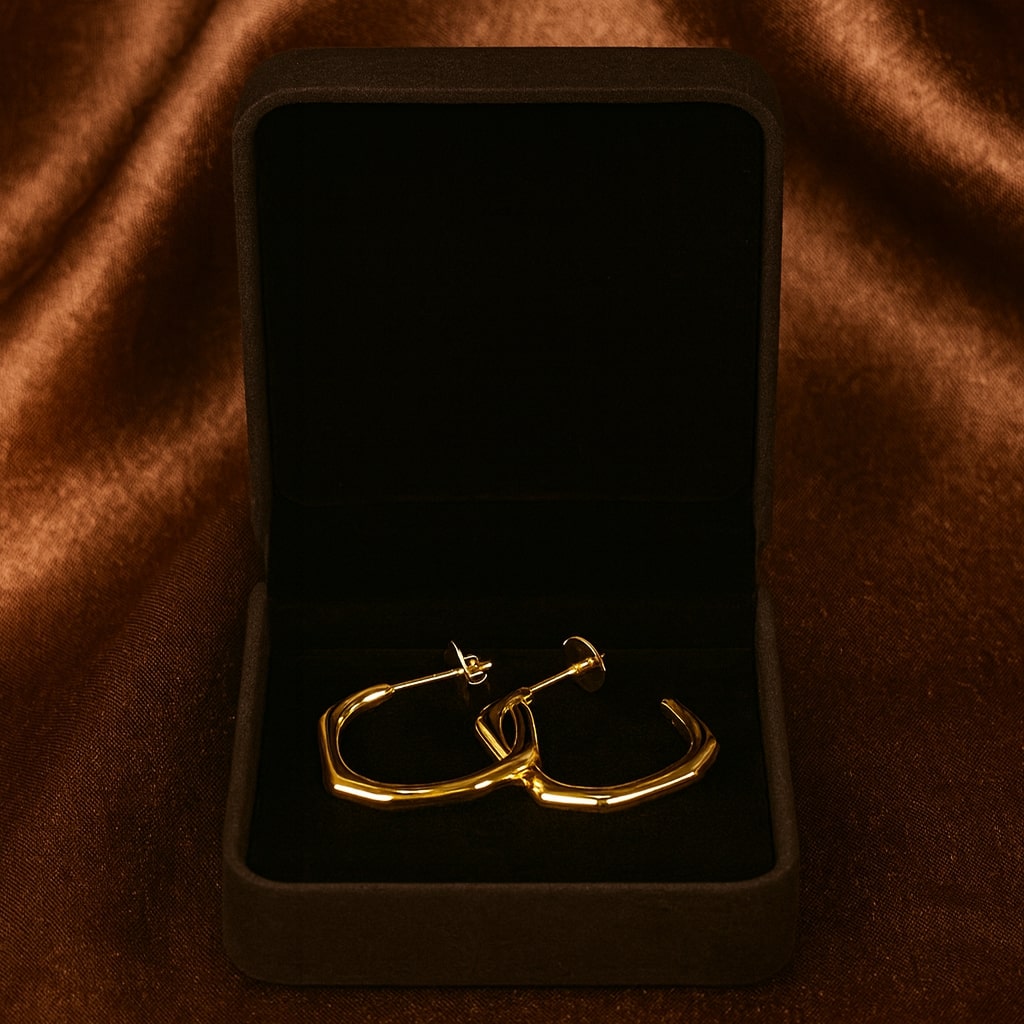 Irregular Hoop Earrings