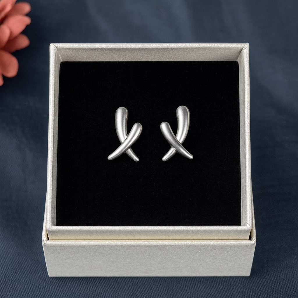 Elegant Cross Stud