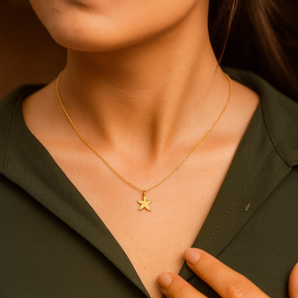 Flower Pendant Necklace