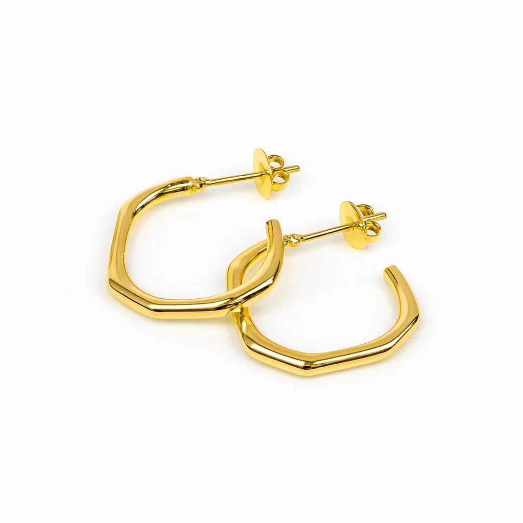 Irregular Hoop Earrings