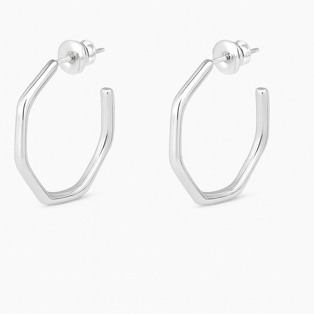 Irregular Hoop Earrings
