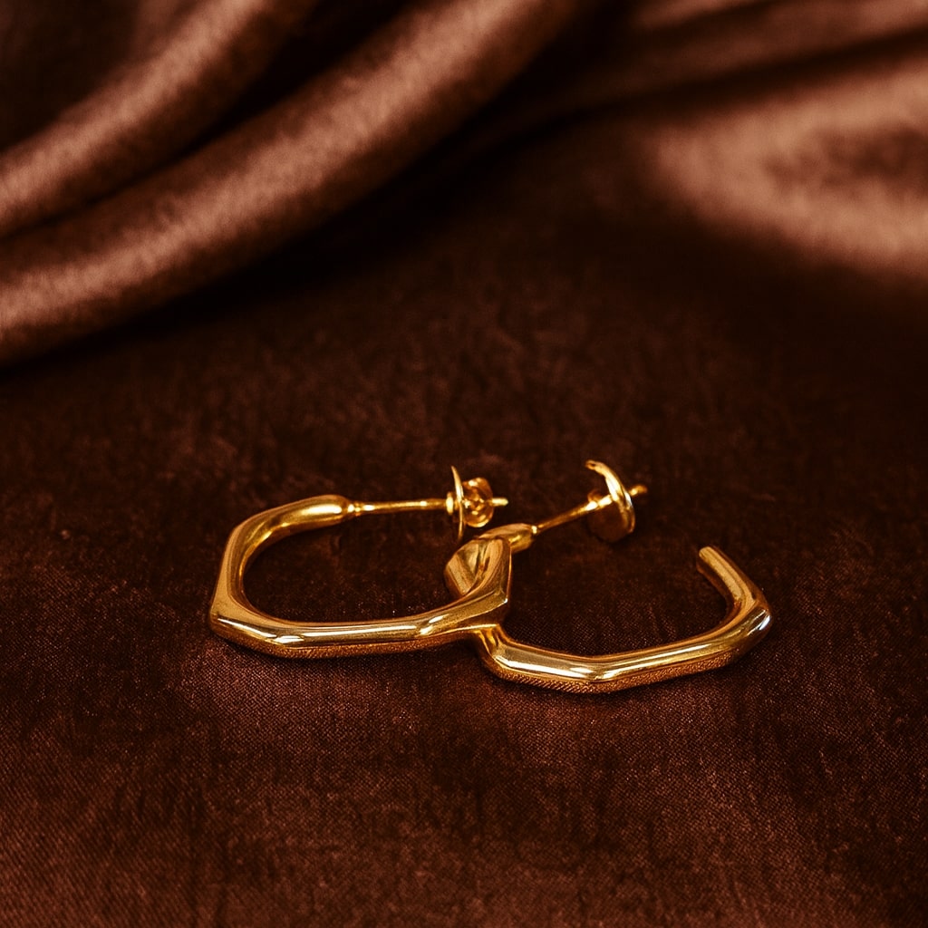 Irregular Hoop Earrings