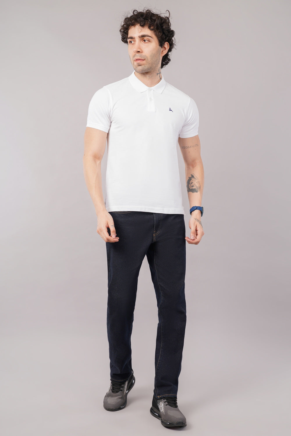 Parx  Solid Half Sleeve Polo T-shirt
