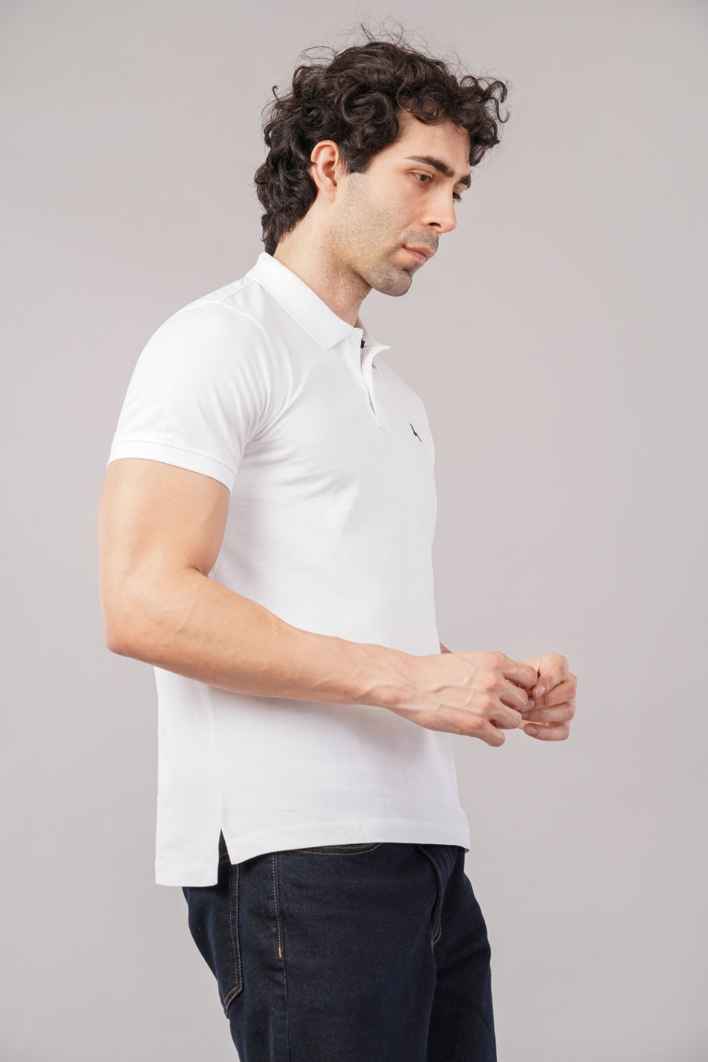 Parx  Solid Half Sleeve Polo T-shirt