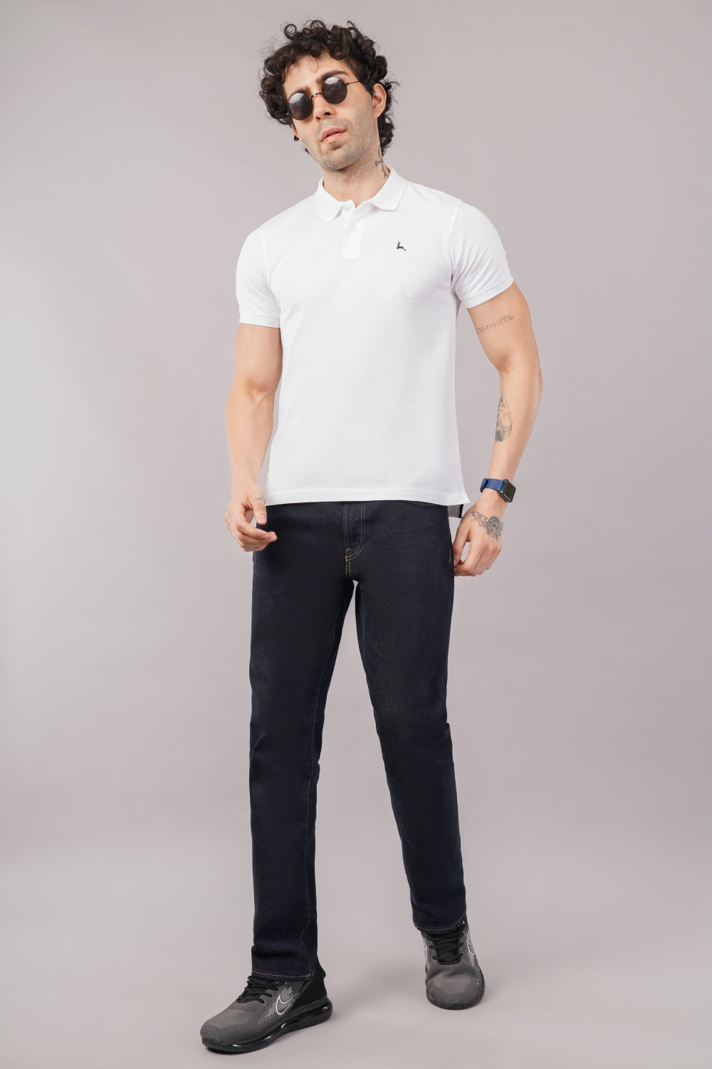 Parx  Solid Half Sleeve Polo T-shirt
