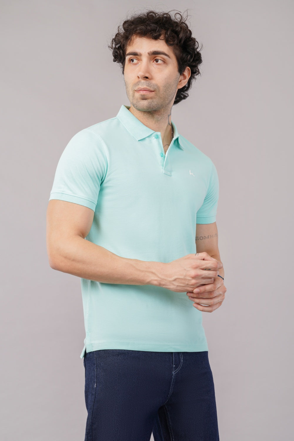 Parx  Solid Half Sleeve Polo T-shirt