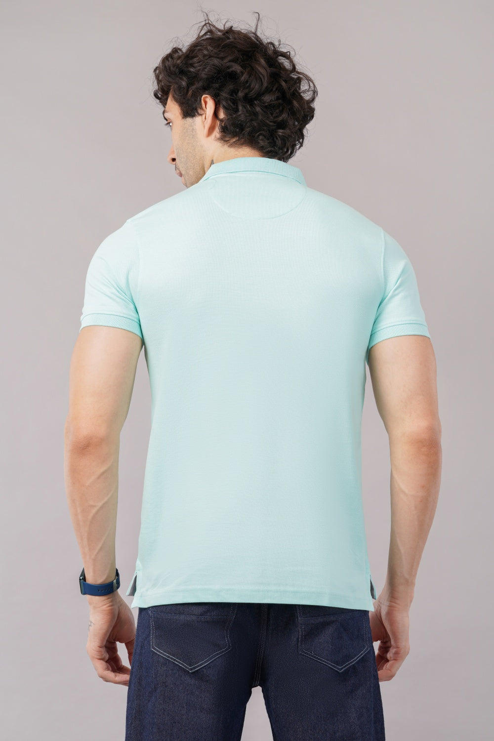 Parx  Solid Half Sleeve Polo T-shirt