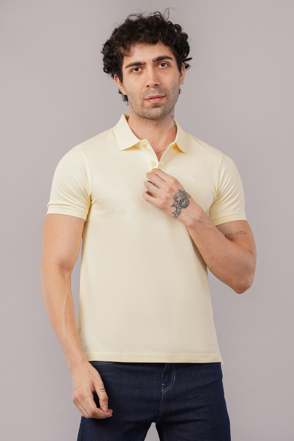 Parx  Solid Half Sleeve Polo T-shirt