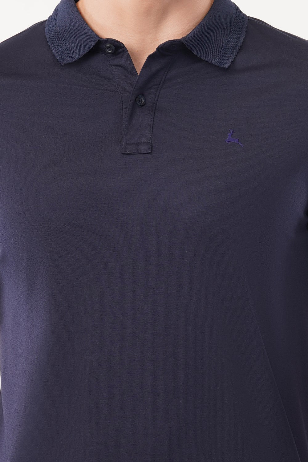 Parx Half Sleeve Solid Polo T-shirt