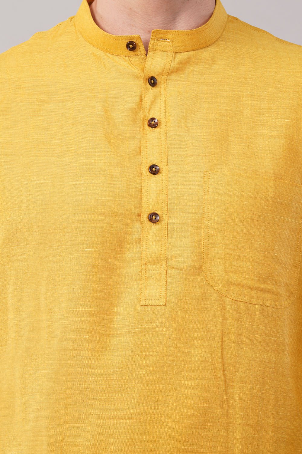 Soul Armor Solid Mandarin Collar Full Sleeve Kurta Set