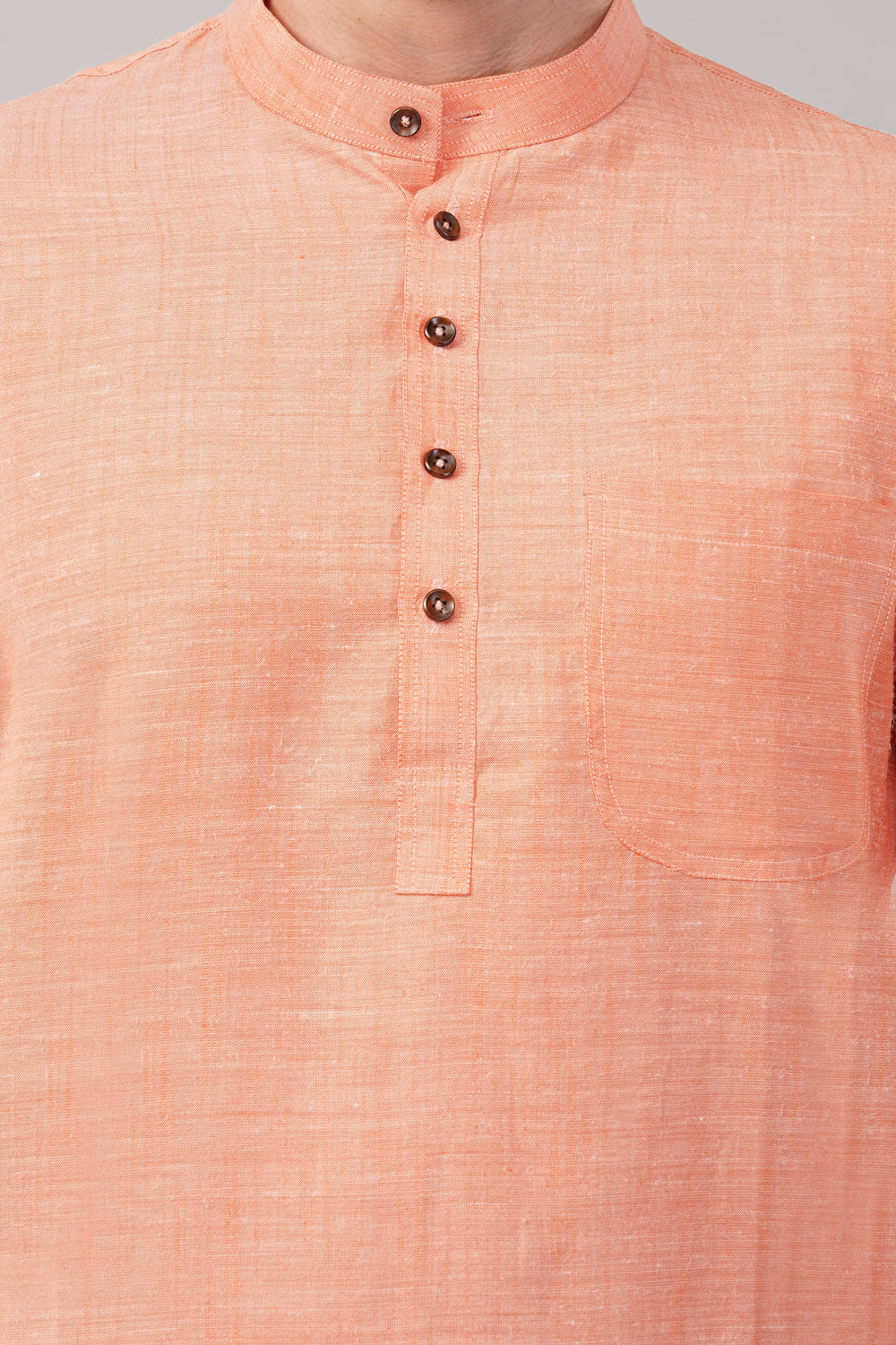 Soul Armor Solid Mandarin Collar Full Sleeve Kurta Set