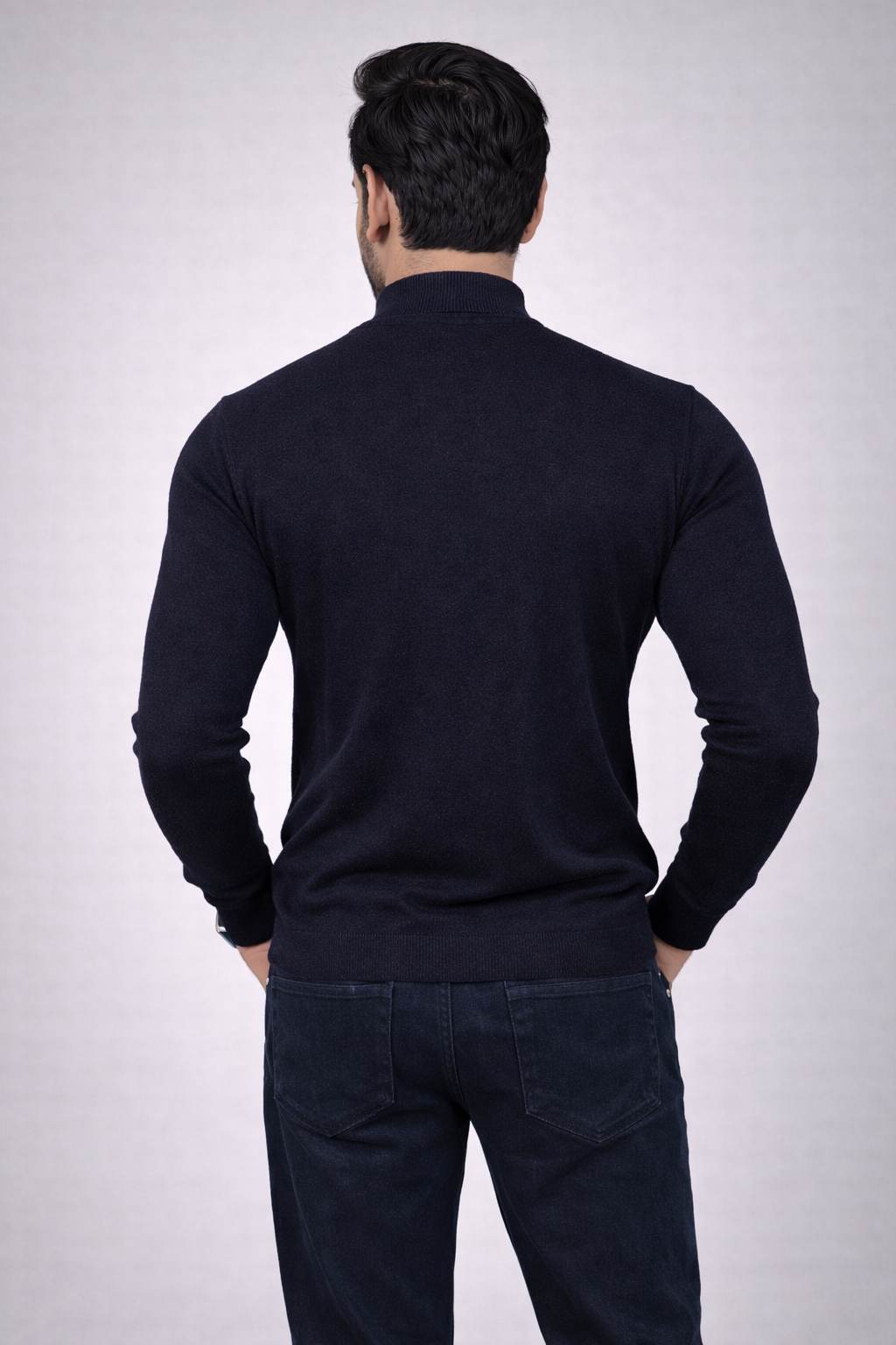 Raymond Full Sleeve Turtle Neck Pullover Sweater