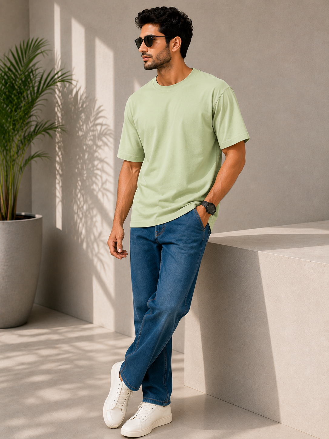 SOUL ARMOR Men's Solid Half Sleeve T-Shirt | Premium 95% Cotton Spandex Stretch Fit | Casual Everyday Wear
