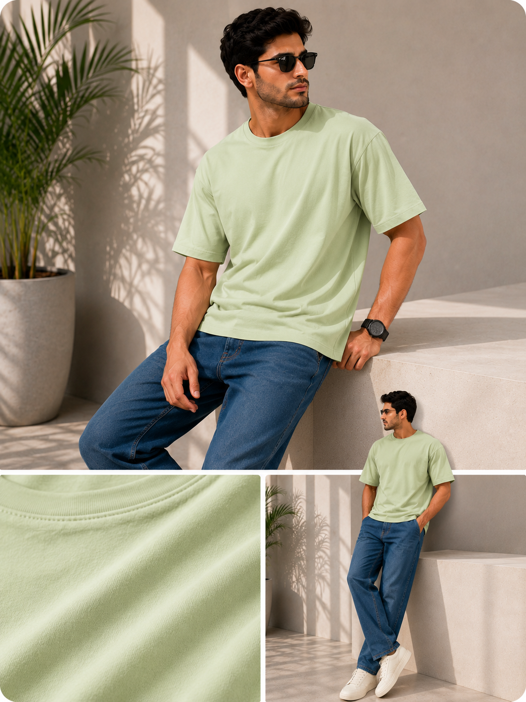 SOUL ARMOR Men's Solid Half Sleeve T-Shirt | Premium 95% Cotton Spandex Stretch Fit | Casual Everyday Wear