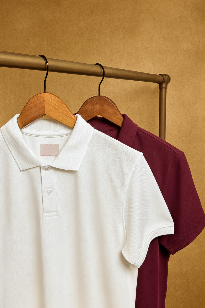 Sleepz Solid  Half Sleeve Polo T-Shirt
