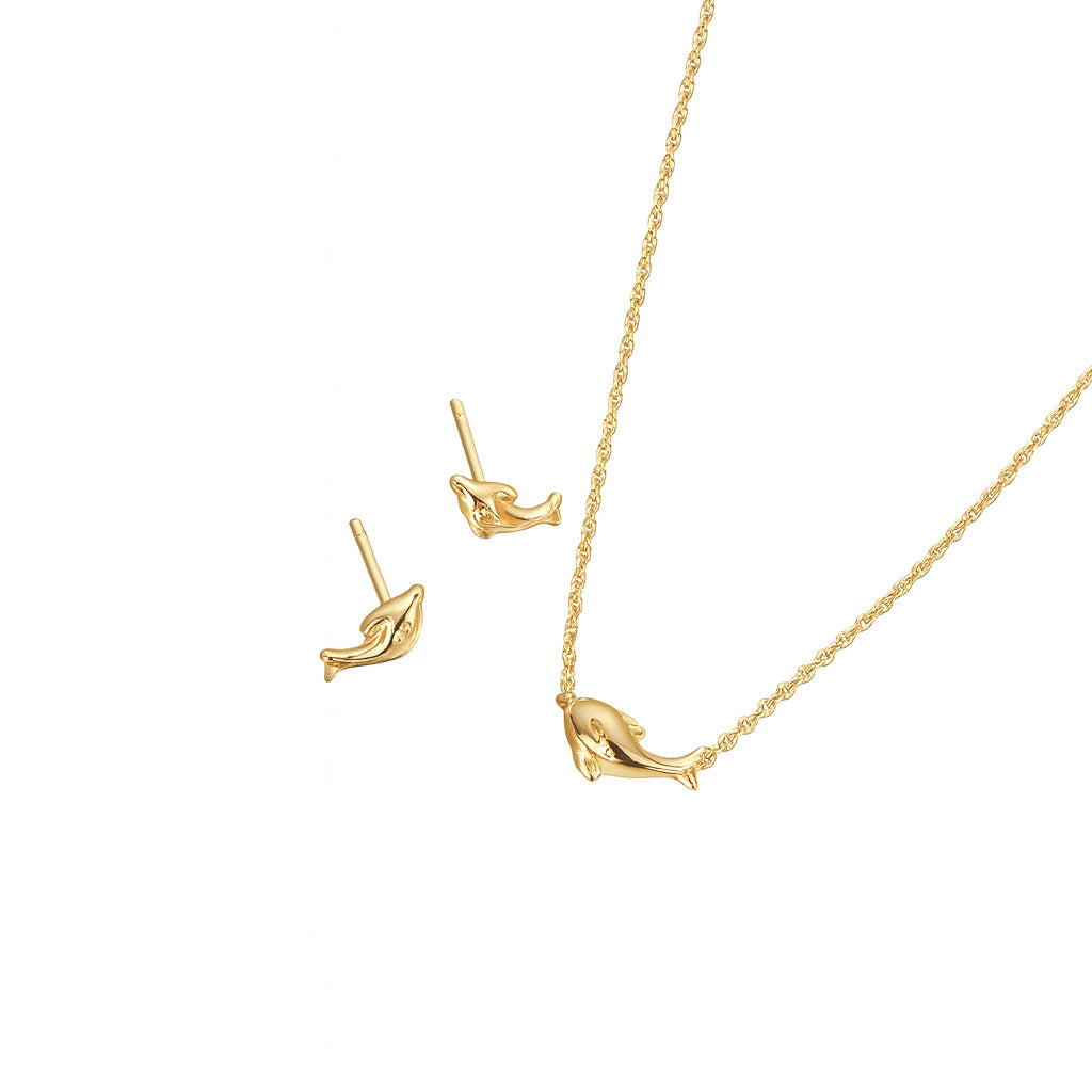 Whale Jewelry Set