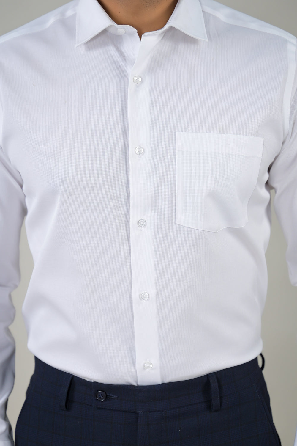 Park Avenue Mens Textured  Formal Shirt