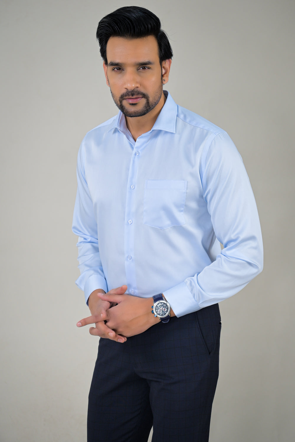 Park Avenue Solid Mens Formal Shirt