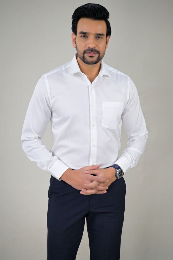 Park Avenue Solid Mens Formal Shirt