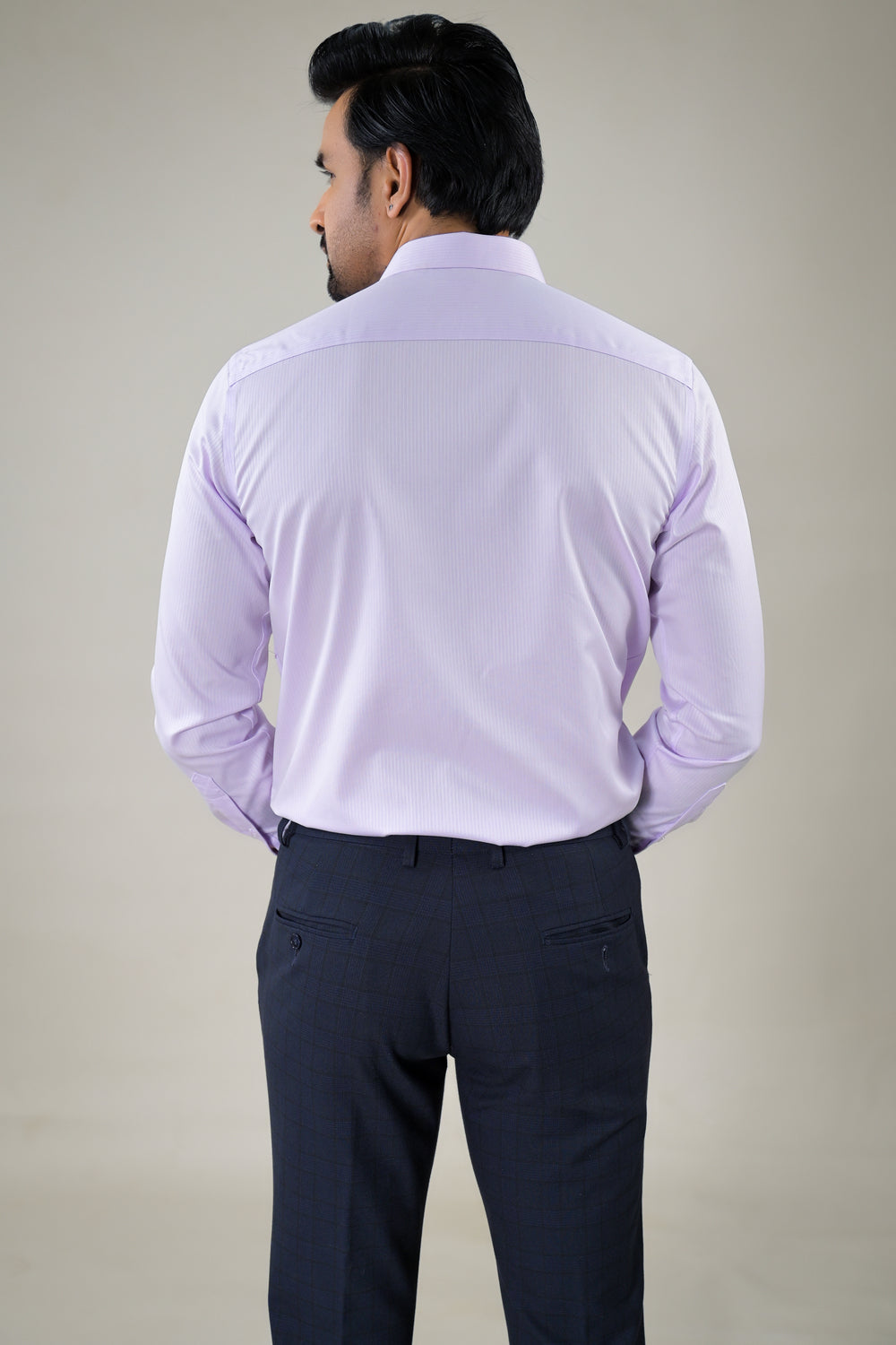 Park Avenue Mens Stripes  Formal Shirt