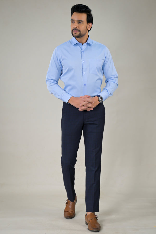Park Avenue Mens Textured  Formal Shirt
