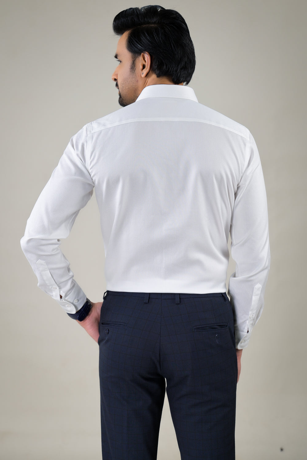 Park Avenue Mens White Classic Formal Shirt