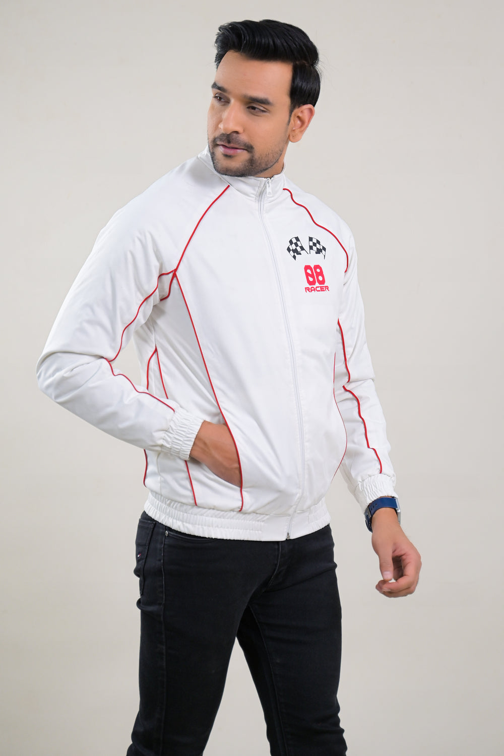 Soul Armor Racing Theme Full Sleeve Track Jacket